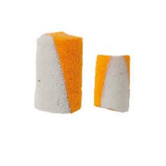 MILO Mousse Zig Orange / Blanc (x5)