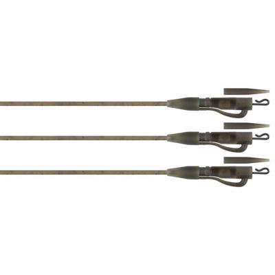 FOX Edges Tubing Lead Clip Ready Rig Size 7 Natural (x3)