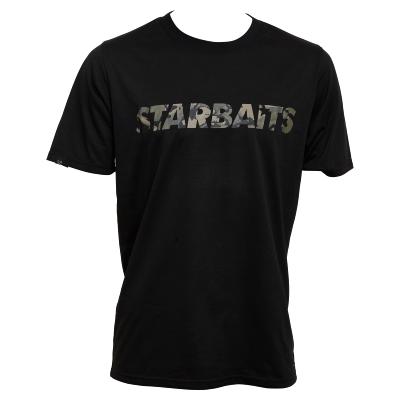 STARBAITS Tee-Shirt Black Camo