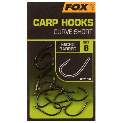 FOX Carp Hooks Curve Shank Short (x10)