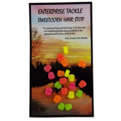 ENTERPRISE TACKLE Mini Sweetcorn Air Stop Mixed Fluoro Colours (x12)