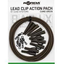 KORDA Basix Lead Clip Action Pack (x5)