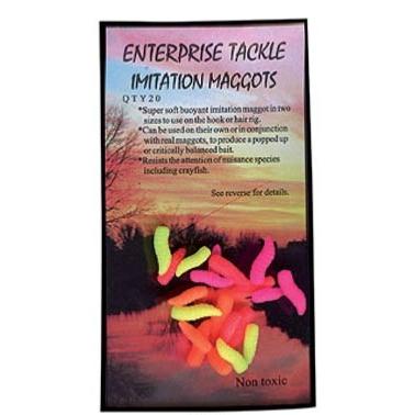 ENTERPRISE TACKLE Imitation Maggots Fluo (x20)