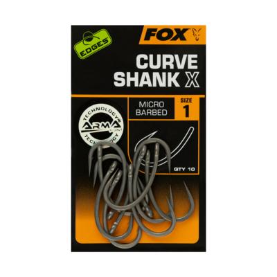 FOX Edges Curve Shank X Hooks (x10)