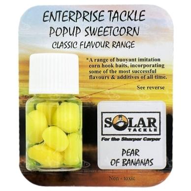 ENTERPRISE TACKLE Flavour Pop Up Sweetcorn Pear Of Banana (x8)