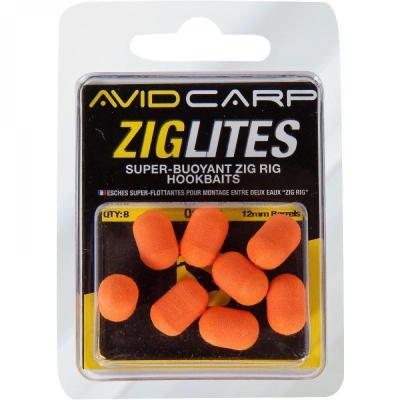 AVID CARP Zig Lites 12mm (x8)