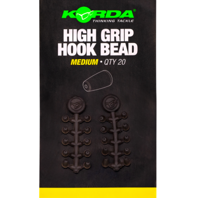 KORDA High Grip Hook Bead Medium (x20)