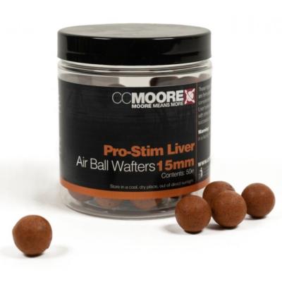 CC MOORE Air Ball Wafters Pro-stim Liver 15mm (x50)
