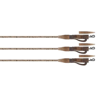 FOX Edges Tubing Lead Clip Ready Rig Size 7 Camo (x3)