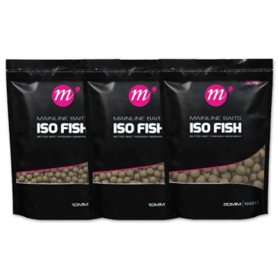 MAINLINE Shelf Life Boilies ISO Fish (1kg)