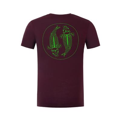 KORDA Mandala Tee Burgundy