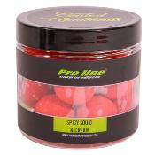 PRO LINE Coated Hookbaits Core Spicy Squid & Cream 20mm