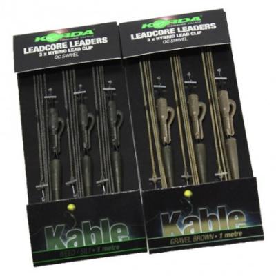 KORDA Kable Leadcore Hybrid Lead Clip (x3)