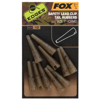 FOX Edges Camo Lead Clip Tail Rubbers 7 (x10)