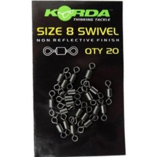 KORDA Swivel Size 8 (x20)