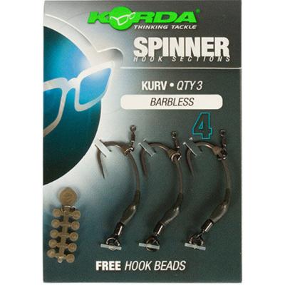 KORDA Spinner Hook Sections Kurv B (x3)