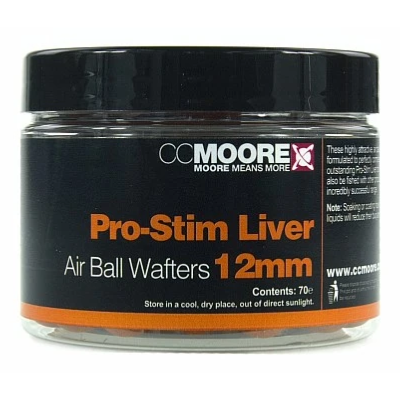 CC MOORE Air Ball Wafters Pro-stim Liver 12mm (x65)