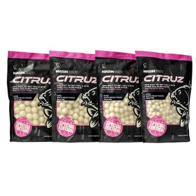 NASH Citruz White Boilies (1kg)