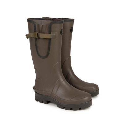 FOX Neoprene lined Camo / Khaki Rubber Boot