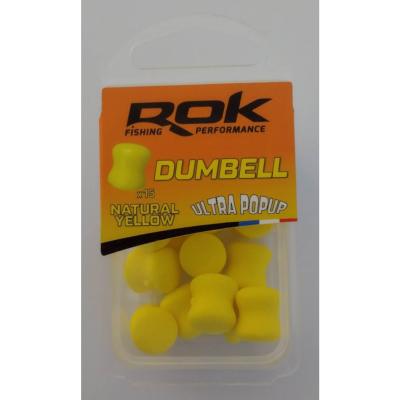 ROK Pop Up Dumbell Natural Yellow (x15)