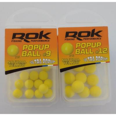 ROK Pop Up Ball Natural Yellow (x15)